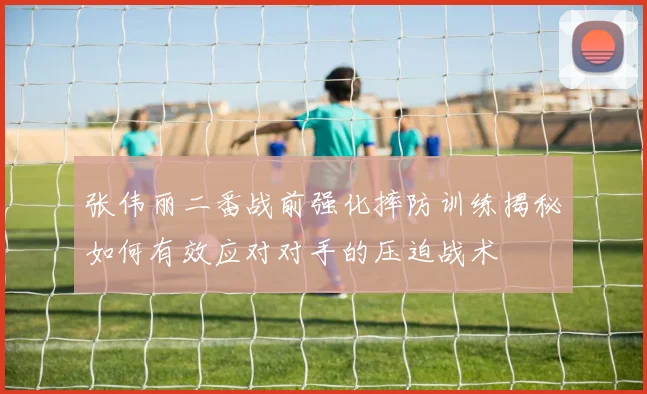 张伟丽二番战前强化摔防训练揭秘如何有效应对对手的压迫战术